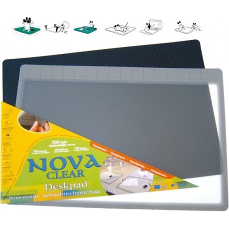 Mapa PVC pentru birou, 470 x 620 mm, NOVA Clear