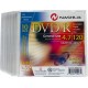 DVD-R 4.7GB, Slimcase, 8x, Nashua