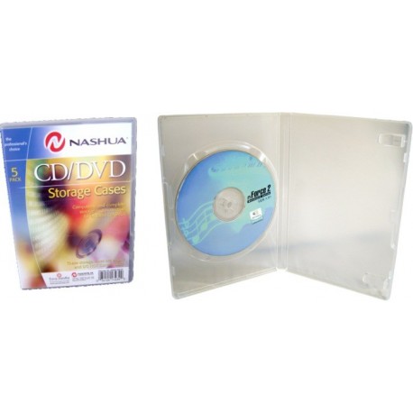 Cutie stocare 1 DVD - transparent