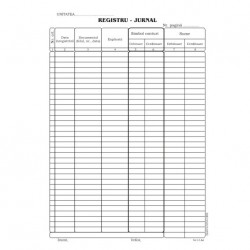 Registru jurnal , format A4, 100 coli/carnet