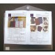 Mapa protectie, A3 landscape,transparent mat,cu arici HFP