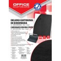 Coperta carton imitatie piele 250g/mp, A4, 100/top Office Products - negru