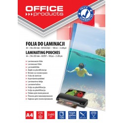 Folie pentru laminare, A4 80 microni 100buc/top Office Products