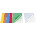 Coperta plastic, 200 micr, A4, OPUS-Albastru transparent