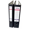 Biblioraft A4, margine metalica, 75mm, Optima Economy - marmorat
