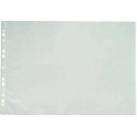 Folie protectie pentru documente A3 landscape, 90 microni, 25/set, Optima - transparent