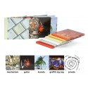 Carcase pentru CD/DVD, decorate cu diverse motive, 10/set, OPUS