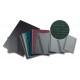 Coperti rigide A4, structura panzata, 20 buc/set, Metal-BIND OPUS Classic - verde