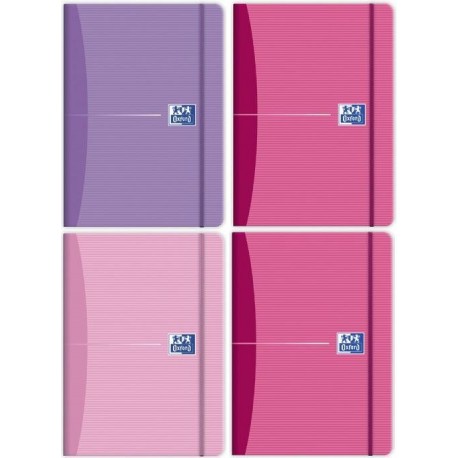 Caiet cu elastic, coperti rigide, 90 x 140 mm, 96 file - 90g/mp, OXFORD Signature - dictando