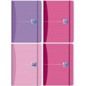 Caiet cu elastic, coperti rigide, 90 x 140 mm, 96 file - 90g/mp, OXFORD Signature - dictando