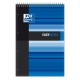 Blocnotes A4+ cu spirala, 80 file - 90g/mp, 4 perforatii, OXFORD Easy Notes - matematica