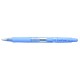 Pix PENAC Sleek Touch, rubber grip, 1.0mm, accesorii albastru pastel - scriere albastra