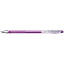 Pix transparent cu gel, cap metalic, PENAC FX-3 Florescent - violet