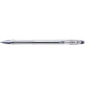 Pix PENAC CH6, transparent, 0.7mm, varf metalic - negru