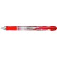 Pix PENAC Soft Glider+, rubber grip, 1.6mm, varf metalic - scriere rosie