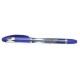 Pix PENAC Soft Glider+, rubber grip, 1.6mm, varf metalic - scriere albastra