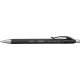 Pix PENAC RBR, rubber grip, varf metalic, corp negru - scriere neagra