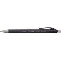 Pix PENAC RBR, rubber grip, varf metalic, corp negru - scriere neagra