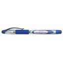 Pix cu gel, rubber grip, cap metalic, PENAC FX-4+ - albastru