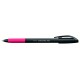 Pix PENAC Stick ball, rubber grip, 0.7mm - scriere rosie