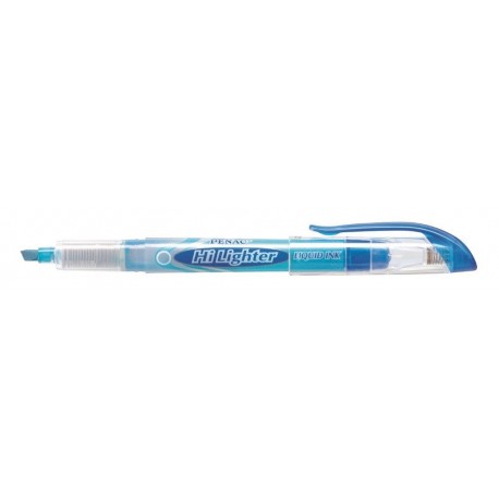 Textmarker cu cerneala PENAC Liqliner, varf 1-4 mm - albastru