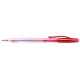 Creion mecanic PENAC m002, 0.5mm ,con si varf din plastic - corp rosu transparent