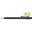 Creion mecanic rubber grip translucent, 0,5mm, con si varf metalic, PENAC RBR - corp negru