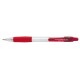Creion mecanic PENAC CCH-3, rubber grip, 0.5mm, varf metalic, corp transparent - accesorii rosii