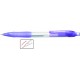 Creion mecanic PENAC Shaking, rubber grip, 0.5mm, varf metalic - corp transparent violet
