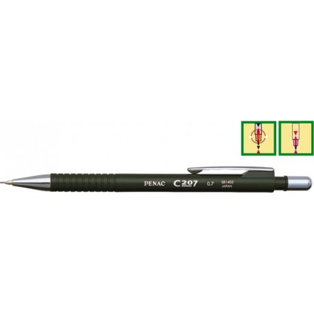 Creion mecanic PENAC C 207 ( 0,7mm ) - Asortate