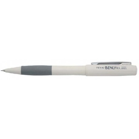 Creion mecanic 0,5mm, varf si accesorii metalice, PENAC Benly - alb
