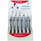Display 24 creioane mecanice de lux PENAC Double Knock - asortate (12 x 0,5mm, 12 x 0,7mm)