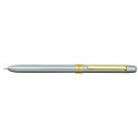 Pix multifunctional de lux PENAC Slim, 2 culori + creion mecanic 0.5mm, corp argintiu - accesorii AU