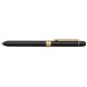 Pix multifunctional de lux PENAC Slim, in cutie cadou, corp negru - accesorii aurii