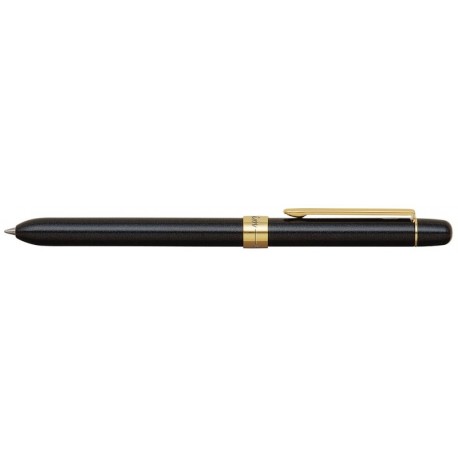 Pix multifunctional de lux PENAC Slim, in cutie cadou, corp negru - accesorii aurii