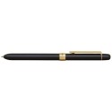 Pix multifunctional de lux PENAC Slim, in cutie cadou, corp negru - accesorii aurii