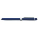 Pix multifunctional de lux PENAC Slim, 2 culori + creion mecanic 0.5mm, corp bleumarin -accesorii AG