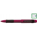 Pix cu doua culori / creion mecanic 0.5mm, cu rubber grip, PENAC Multi BBM - corp rubin