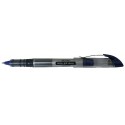 Roler cu cerneala, clema metalica, 0,7mm, PENAC Liqroller Ball Point - albastru