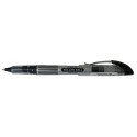 Roller cu cerneala, clema metalica, 0,7mm, PENAC Liqroller Ball Point - negru