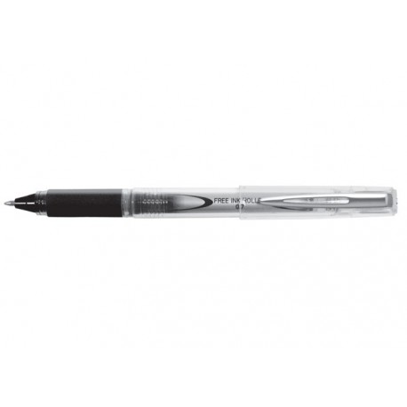 Roller cu cerneala PENAC X101, clema metalica, 0.7mm, ball point - negru