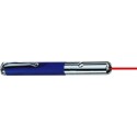 Indicator laser, bleumarin mat, cu clip si cap metalic, 11 x 2 x D1,3 cm