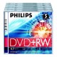 DVD+RW 4.7GB, Jewelcase, 4x, PHILIPS