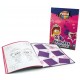Carte de decupat, A4, 24 file, 100g/mp, coperti carton, PUKKA Princess - 4 culori metalizate