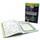 Carte de decupat, A4, 24 file, 100g/mp, coperti carton, PUKKA Outer Space - 4 culori fluorescente