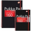 Caiet cu spirala dubla A4, 80 file 80g/mp, coperti PP, cu elastic, PUKKA City - dictando