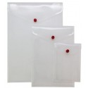 Mapa protectie documente, A6 portrait, cu capsa, 5/set, PUKKA - transparent mat