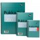 Caiet cu spirala dubla A4, 100 file 80g/mp, coperti carton, PUKKA Metallic - matematica