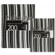 Caiet cu spirala dubla A4, 100 file 80g/mp, coperti PP, PUKKA Black Stripes - dictando