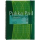 Caiet cu spirala dubla A4, 80 file 80g/mp, coperti PP, cu elastic, Pukka Pad Recycled - dictando